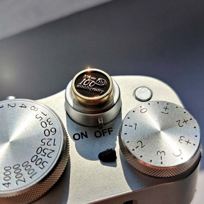 Nikon 100th anniversary camera shutter button