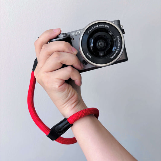9mm Paracord Camera Wrist Strap – Hand Strap for Sony, Fujifilm & Compact Cameras