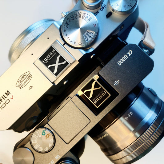 fujifilm x silver hot shoe cover brass