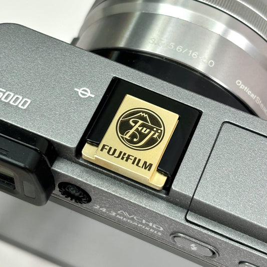 custom hot shoe cover for fujifilm cameras