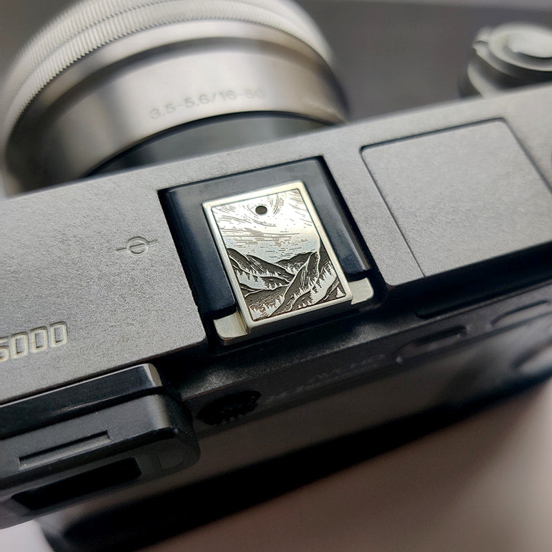 Mountains Stream Fujifilm camera hot shoe dust cap
