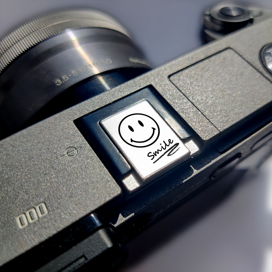 Smile Face – Camera Hot Shoe Cover