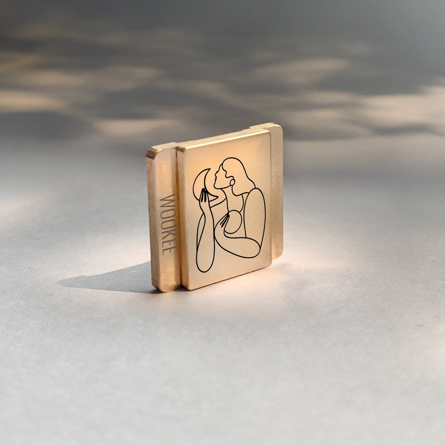 Night and Sun – Gold Camera Hot Shoe Cover
