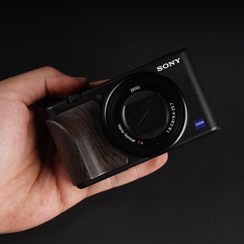 camera handle wood sony zv series