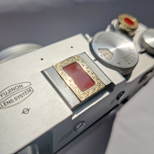 Gem - Gold Camera Hot Shoe Cover