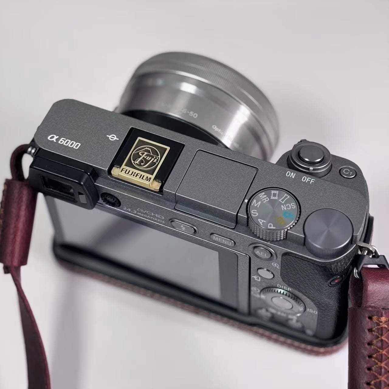 Fujifilm Square - Gold Camera Hot Shoe Cover
