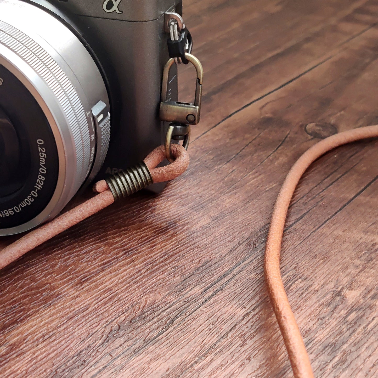 Cowhide Rope Camera Strap – Ultra-thin Camera Leatehr Strap for Sony, Fujifilm & Compact Cameras