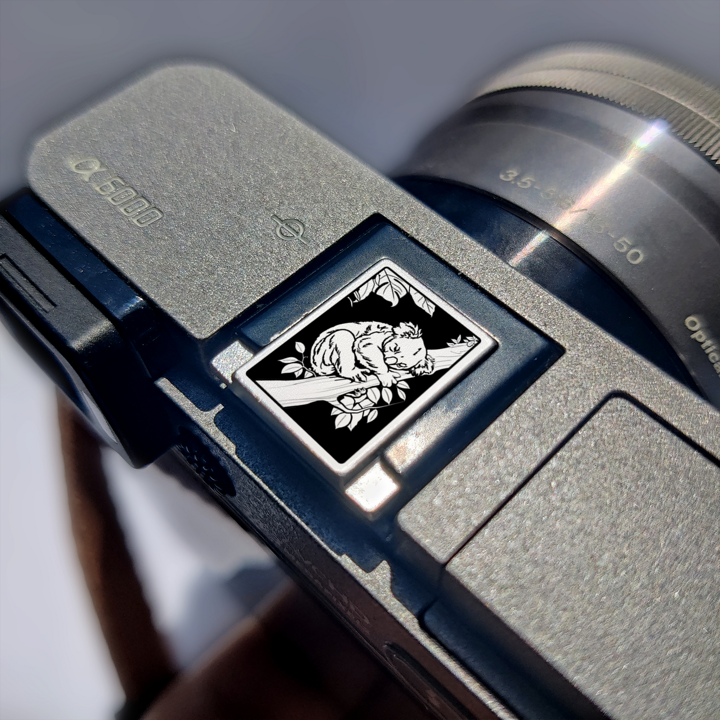unique animal-inspired camera hot shoe protector in copper