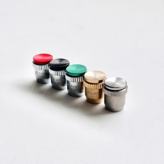 aluminum shutter button black red silver green for Nikon F series