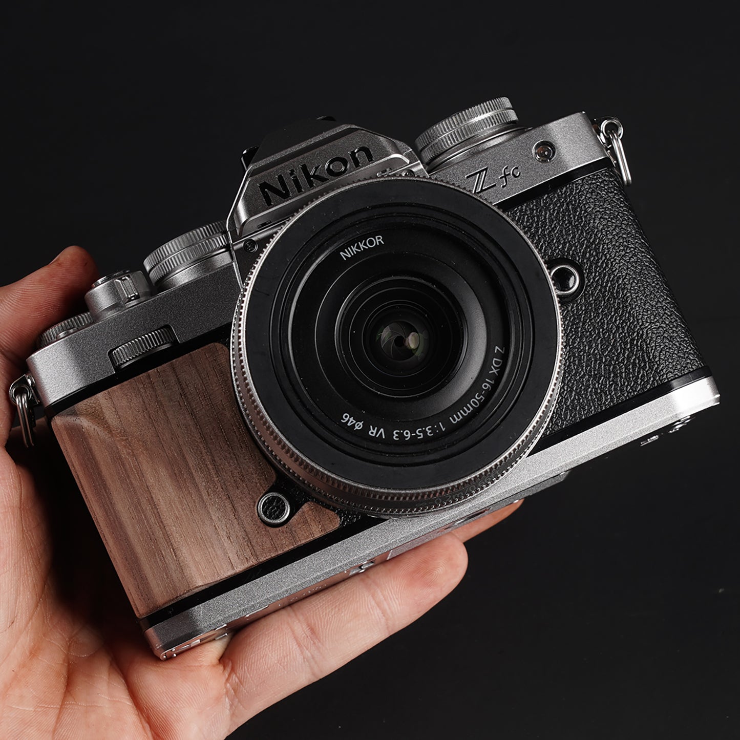 nikon z fc wooden hand rest