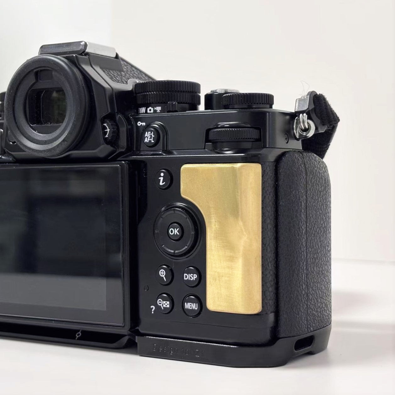 Solid Brass Camera Grip for Nikon Zf