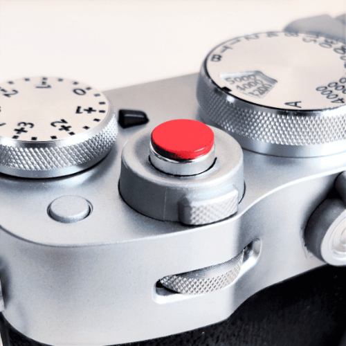 7mm metal shutter button close up