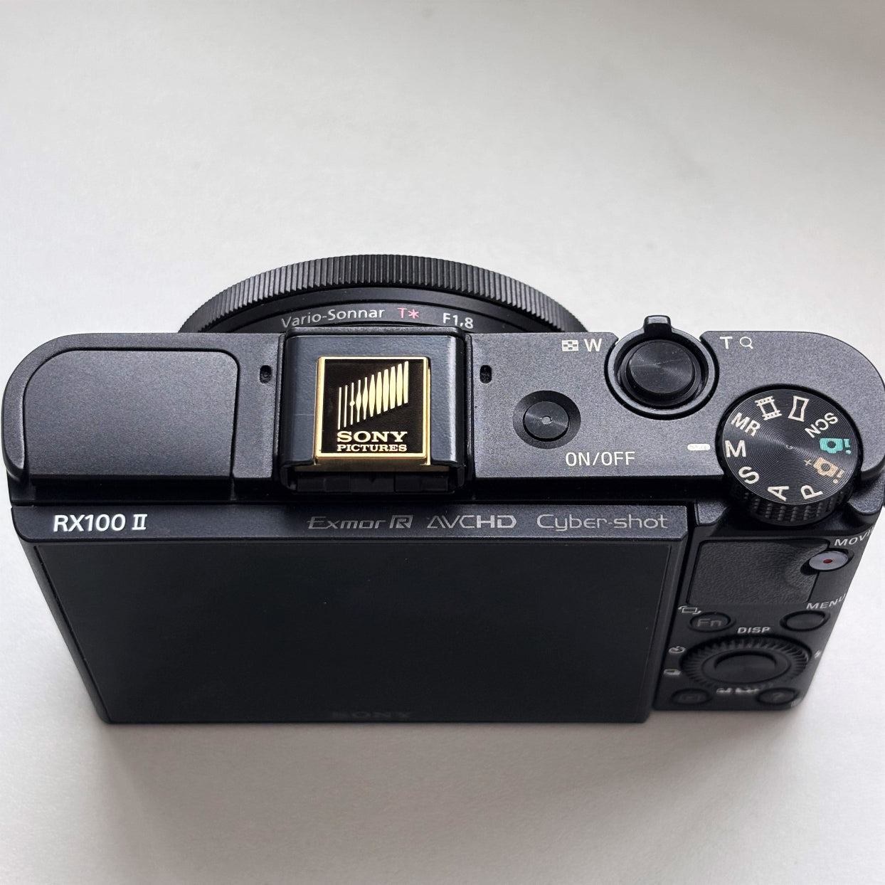 sony compatible hot shoe cover in brass