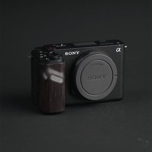 Sony ZV-E1 camera grip in vintage style