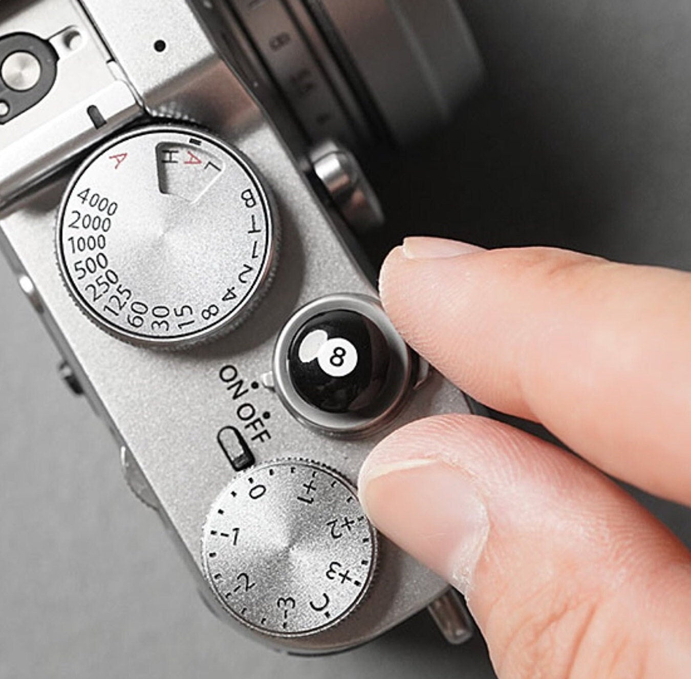 vintage style shutter release for Leica and fujifilm