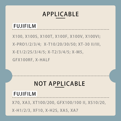 X100 - Camera Hot Shoe Cover for FUJIFILM