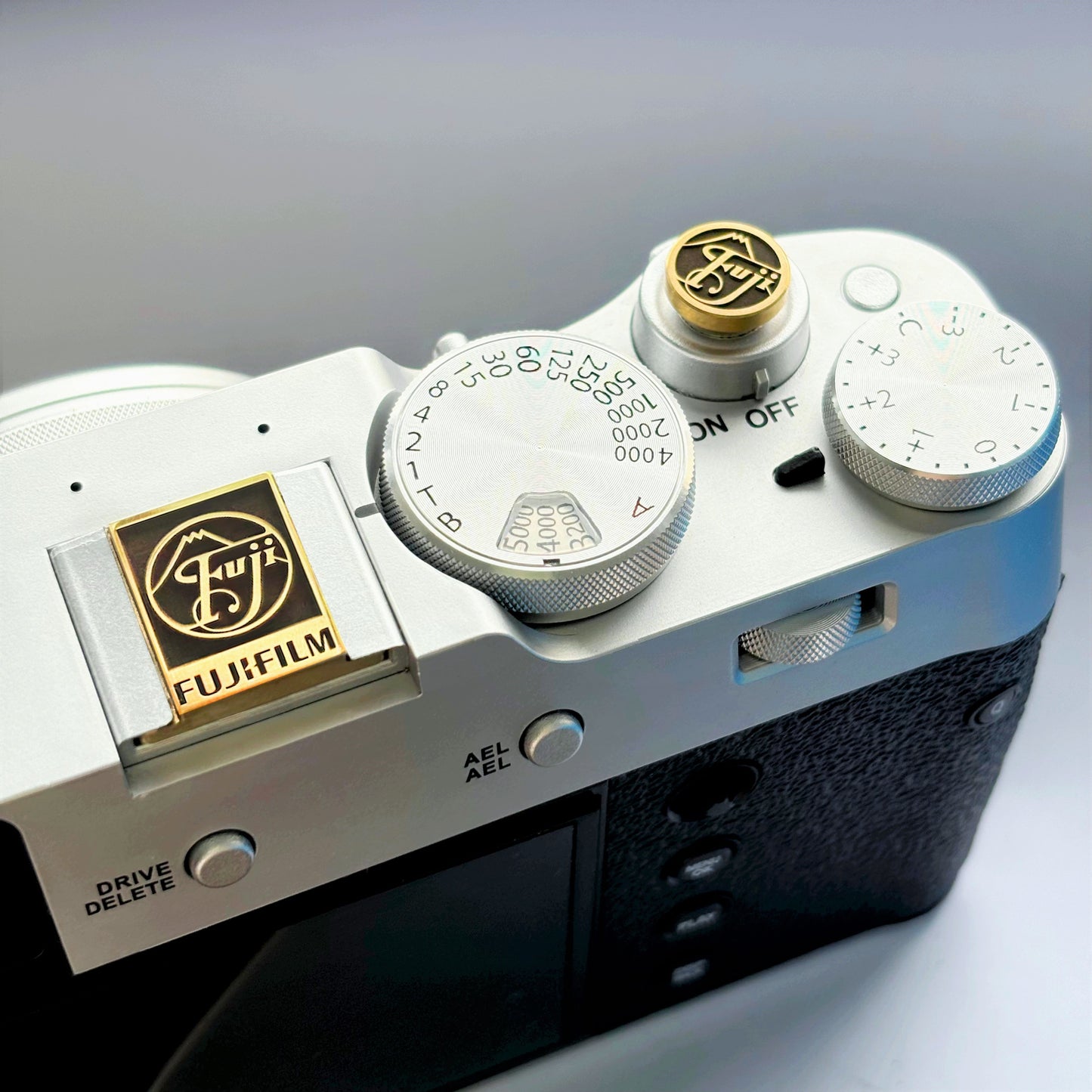 Fujifilm Square - Gold Camera Hot Shoe Cover