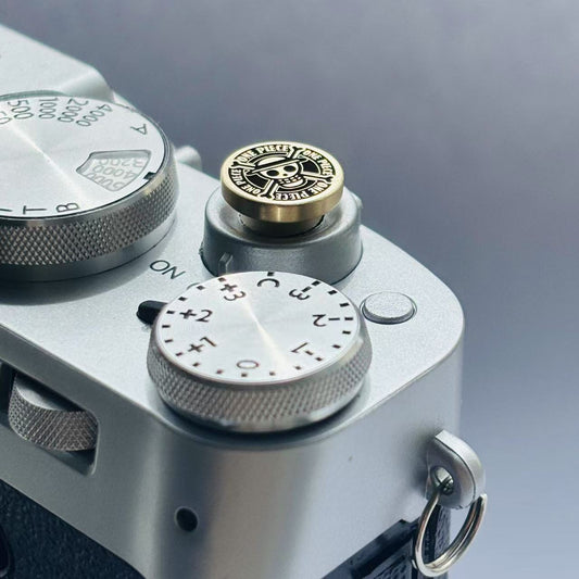 Silberner Pokeball Kamera-Auslöserknopf