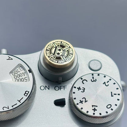 Silberner Pokeball Kamera-Auslöserknopf