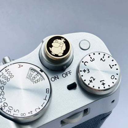 Silberner Pokeball Kamera-Auslöserknopf