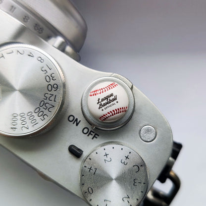 baseball camera soft shutter button on fujifilm camera