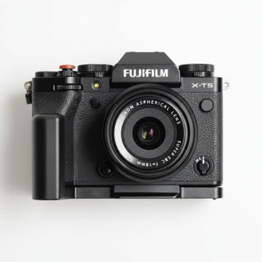 fujifilm x-t5 metal l-shaped hand grip black