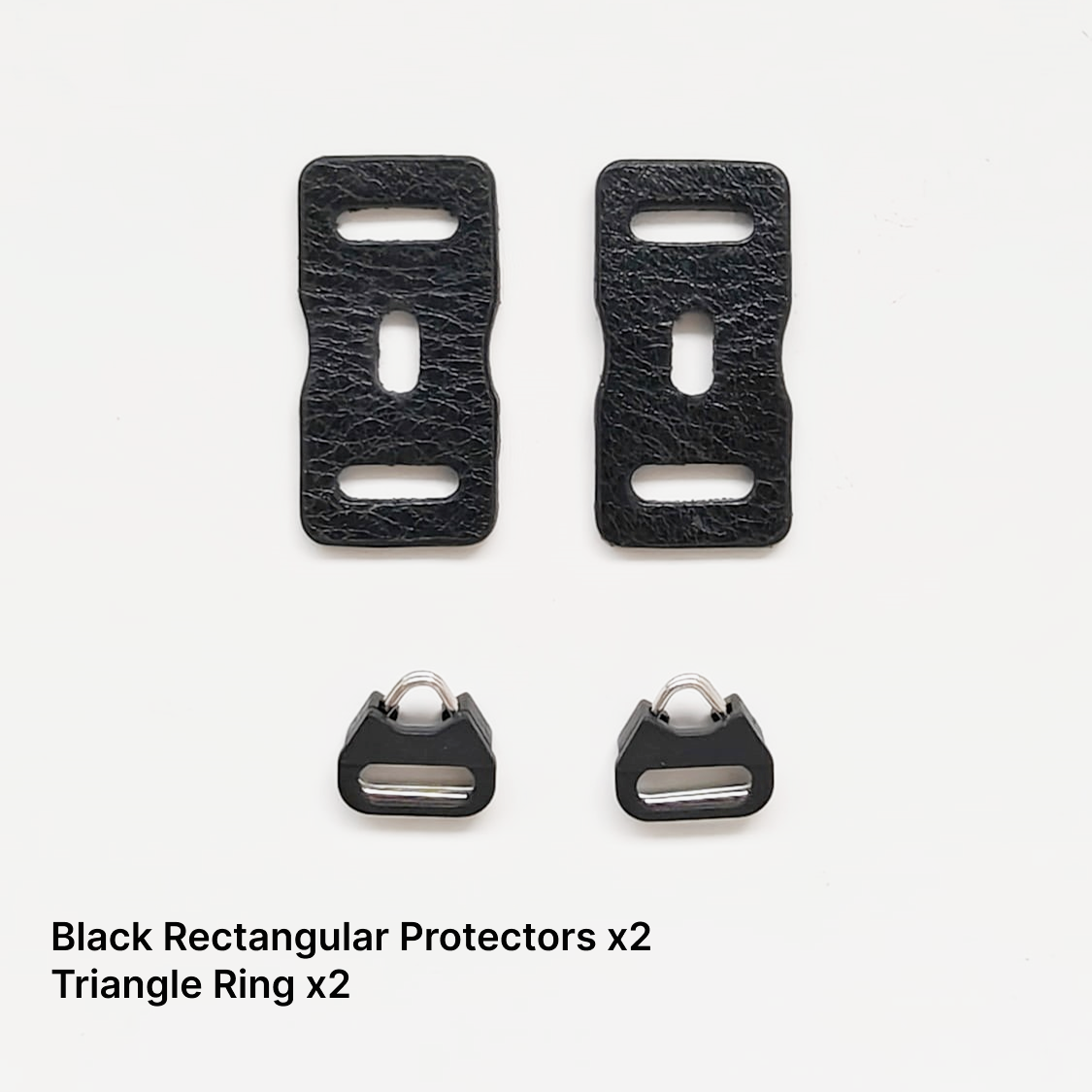 Camera Leather Lug Protector & Triangle Ring Set – Anti-Scratch Paint Guard
