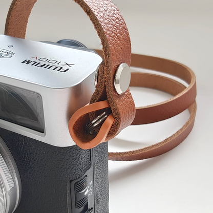 Camera Leather Lug Protector & Triangle Ring Set – Anti-Scratch Paint Guard