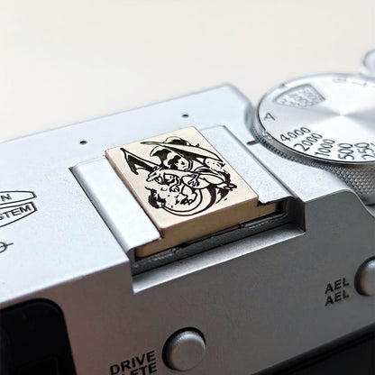 Charizard - Gold Camera Hot Shoe Cover