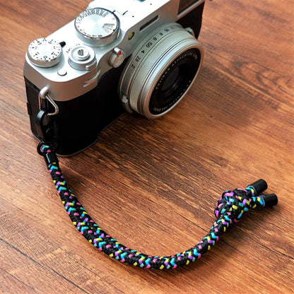 Colorful Braided Camera Wrist Strap – Adjustable Paracord Hand Strap