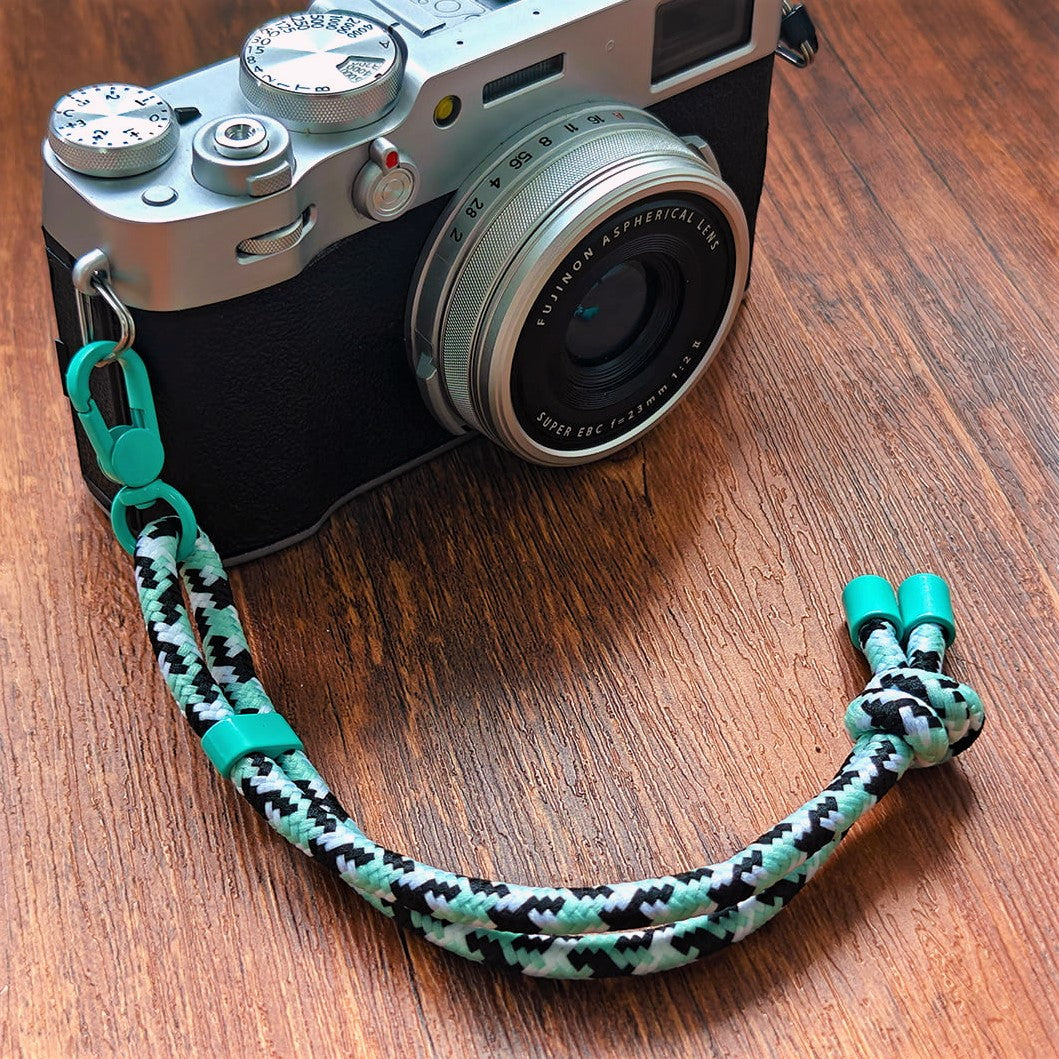 Colorful Braided Camera Wrist Strap – Adjustable Paracord Hand Strap