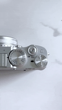 fujifilm camera shutter button install and remove