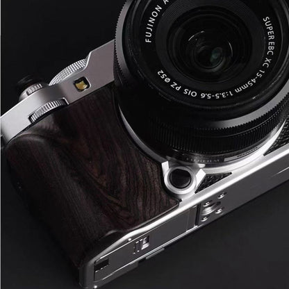 Fujifilm XM5 Wooden Grip – Camera Handle