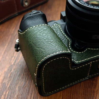 Fujifilm X-S20 Leather Half Case – Leather Camera Cover