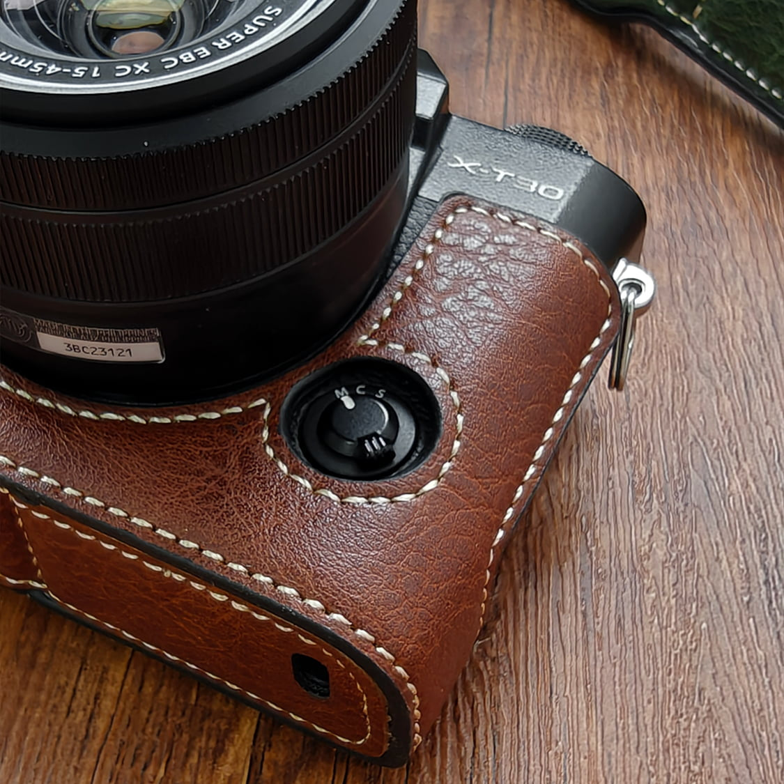 Fuji X-T30 Leather Half Case – Vegan Leather Camera Protection
