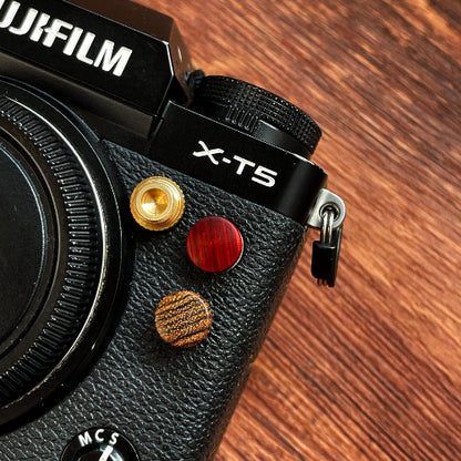 Fujifilm XT5 wood camera flash sync terminal cap cover