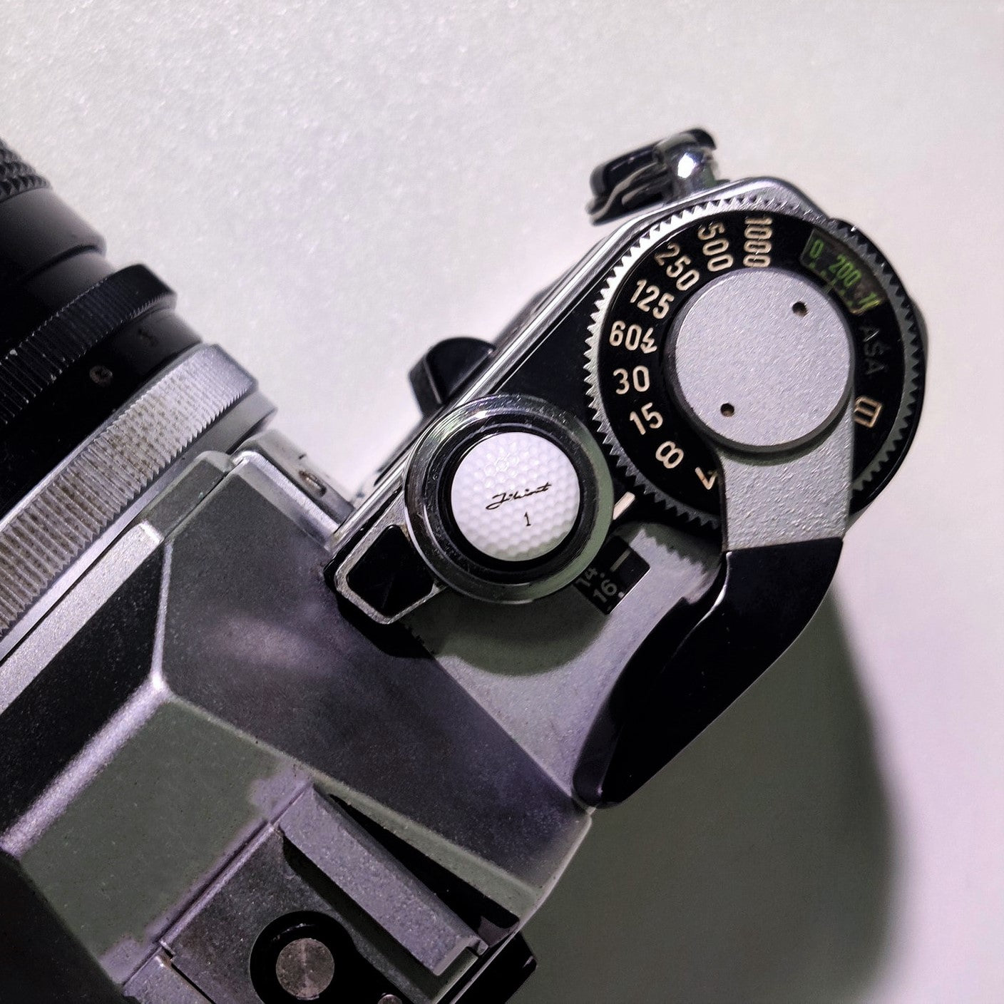 metal golf shutter button camera accessory for canon ae-1