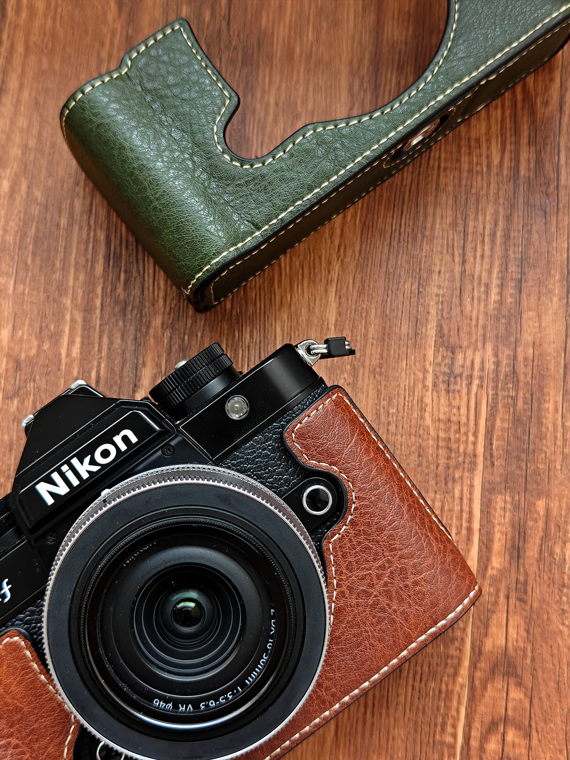 Leather Half Case Compatible with Nikon Zf