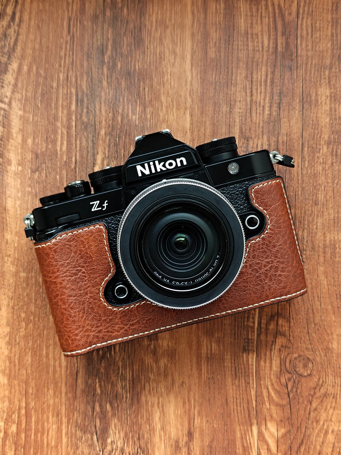 Leather Half Case Compatible with Nikon Zf