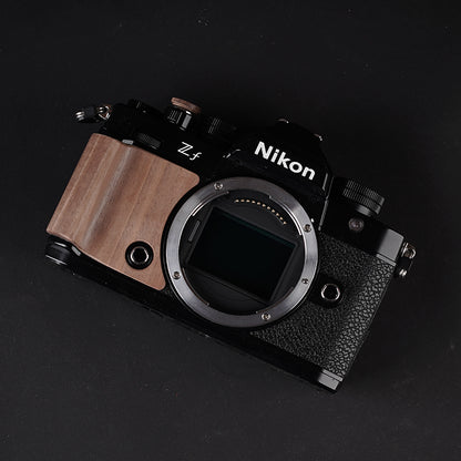 nikon zf front thumb grip installed