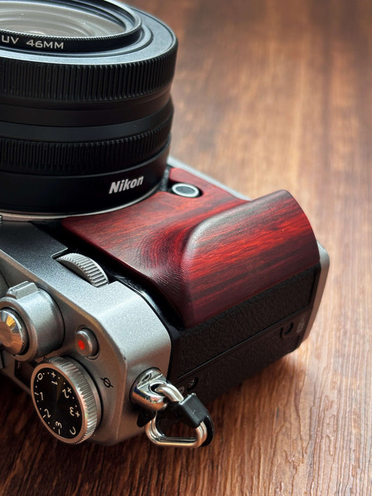 Nikon Zfc Wooden Grip – Handcrafted Camera Handle for Better Hold