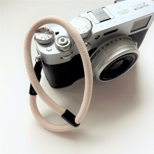off white camera adjustable paracord strap