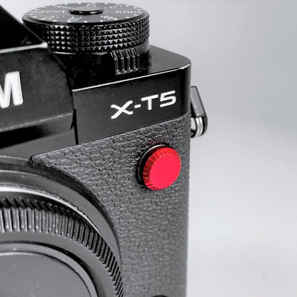 red aluminum flash remote pc sync terminal cap cover for olympus om camera