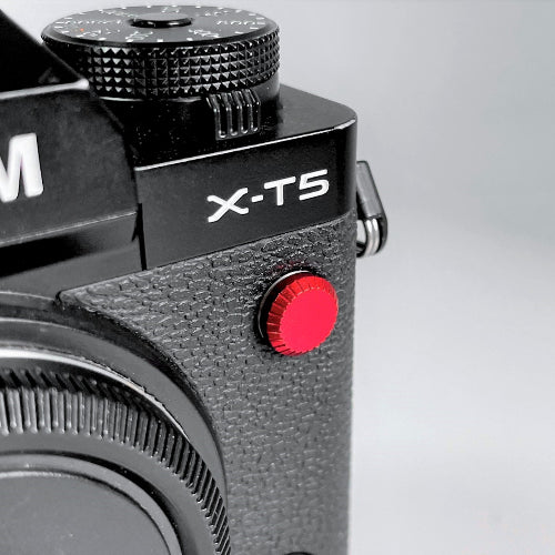 red aluminum flash remote pc sync terminal cap cover for olympus om camera