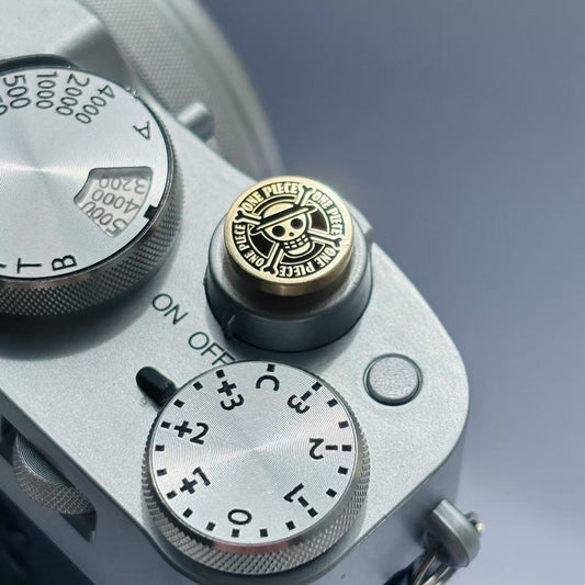 fuji camera one piece shutter release button