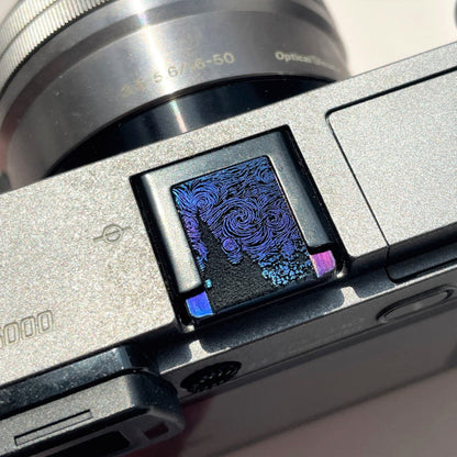 Fuji camera hot shoe cover titanium material