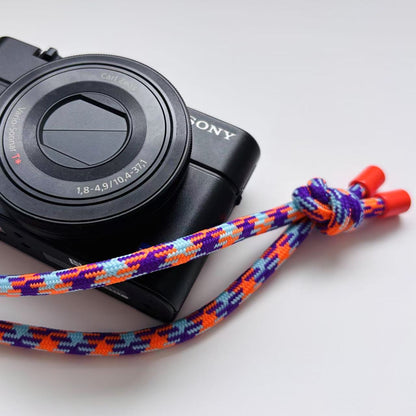 Adjustable Camera Wrist Strap – Soft Paracord Hand Strap for Sony, Fujifilm, Nikon & More